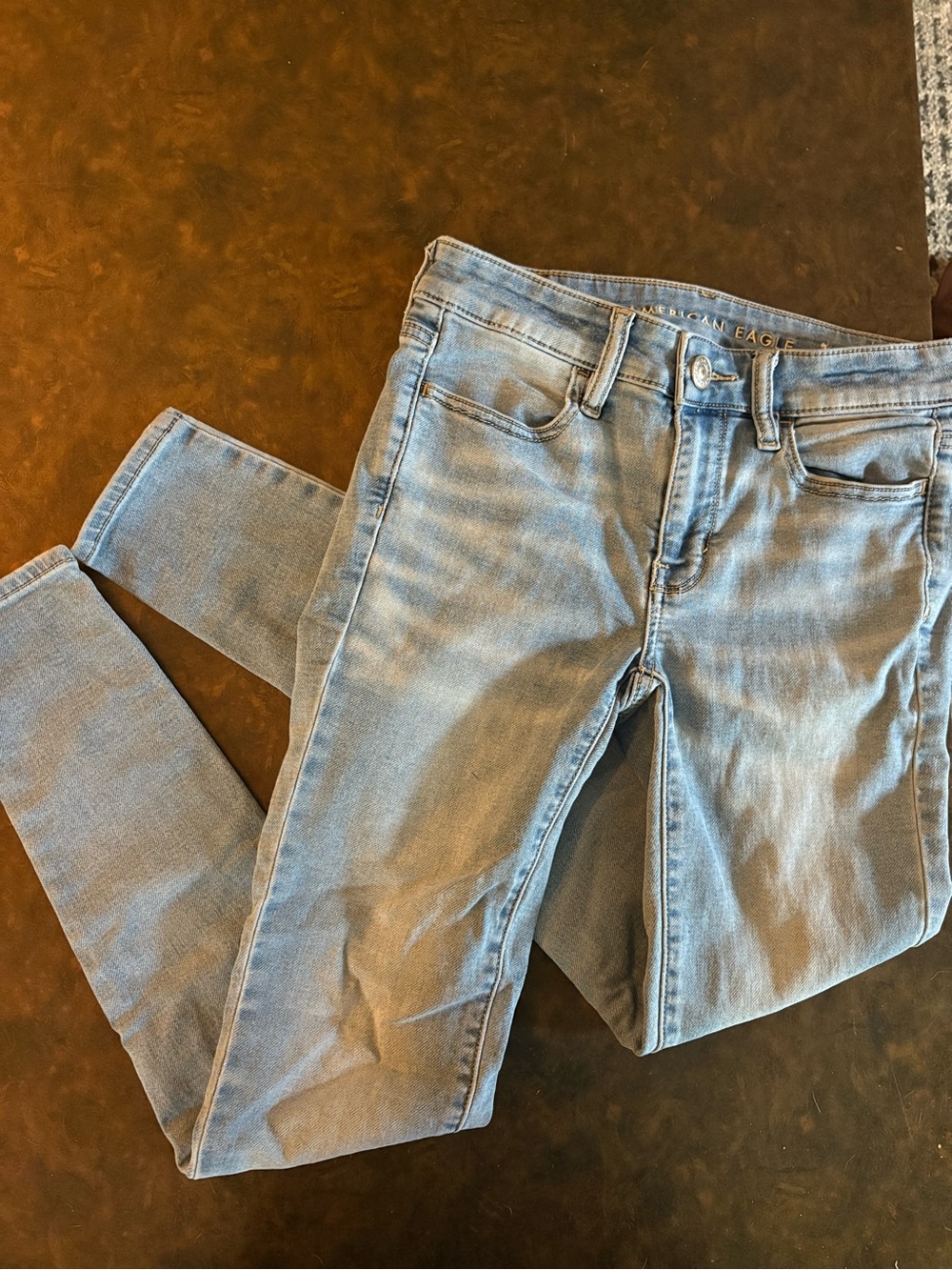 American Eagle Outfitters Light Wash Women's Skinny Jeans
